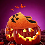 Halloween Slippers Plush Lined Non-Slip Rubber Sole