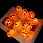 Halloween String Lights Jack-O’-Lantern LED Waterproof Outdoor Use
