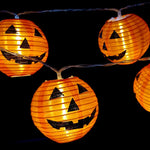 Halloween String Lights Jack-O’-Lantern LED Waterproof Outdoor Use