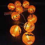 Halloween String Lights Jack-O’-Lantern LED Waterproof Outdoor Use