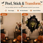 Halloween Wall Decal Self-Adhesive 3D Cracked Wall Effect