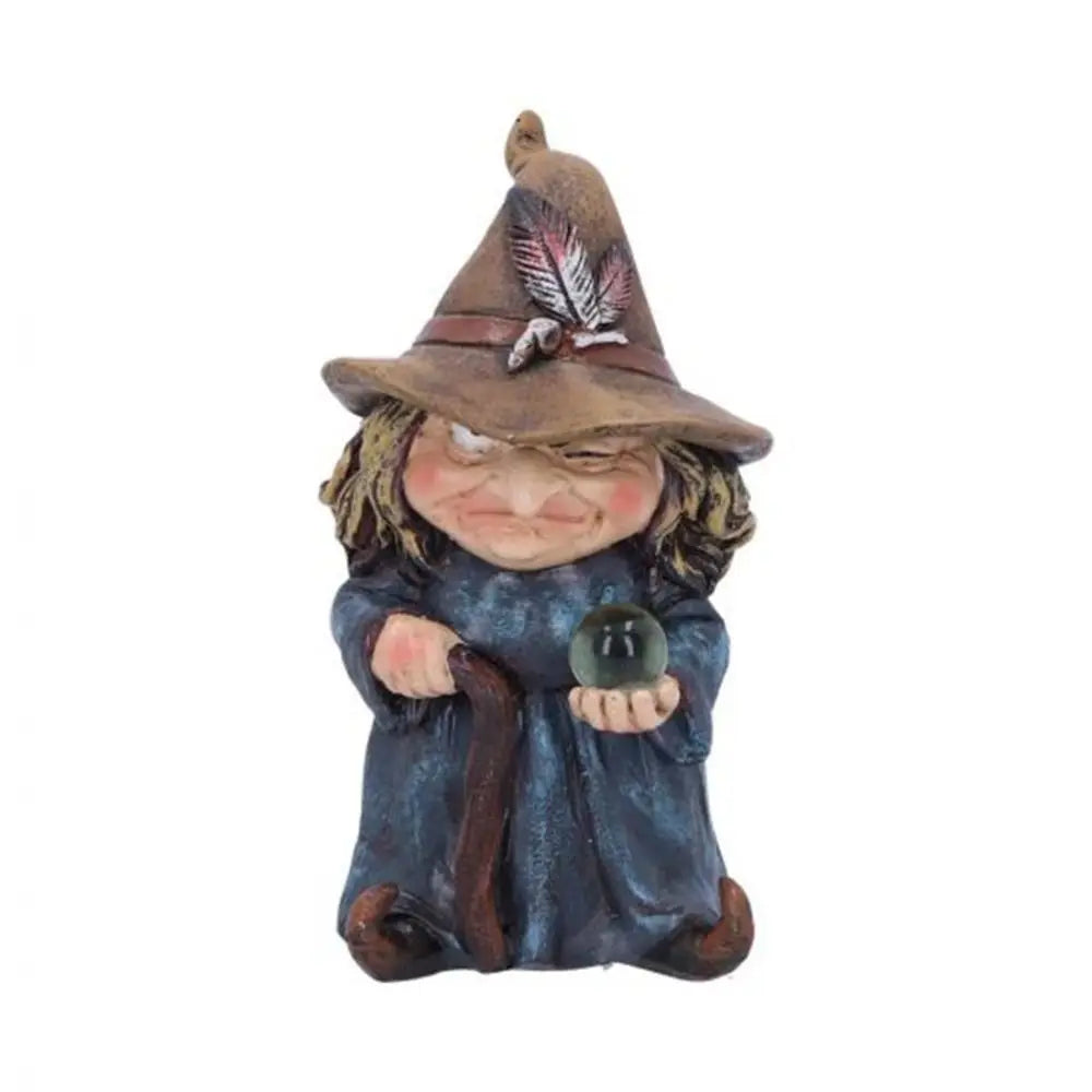Halloween Witch Statue Waterproof Resin Indoor & Outdoor