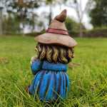 Halloween Witch Statue Waterproof Resin Indoor & Outdoor