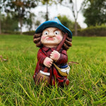 Halloween Witch Statue Waterproof Resin Indoor & Outdoor