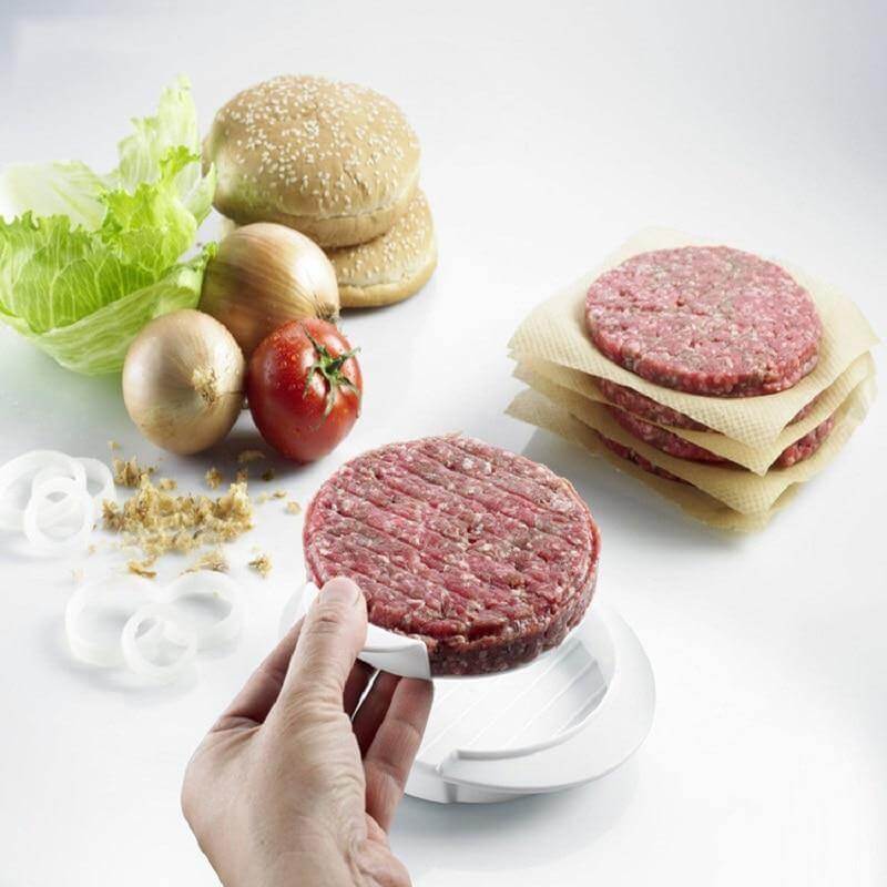 Hamburger Patty Press Durable PVC Round Mold