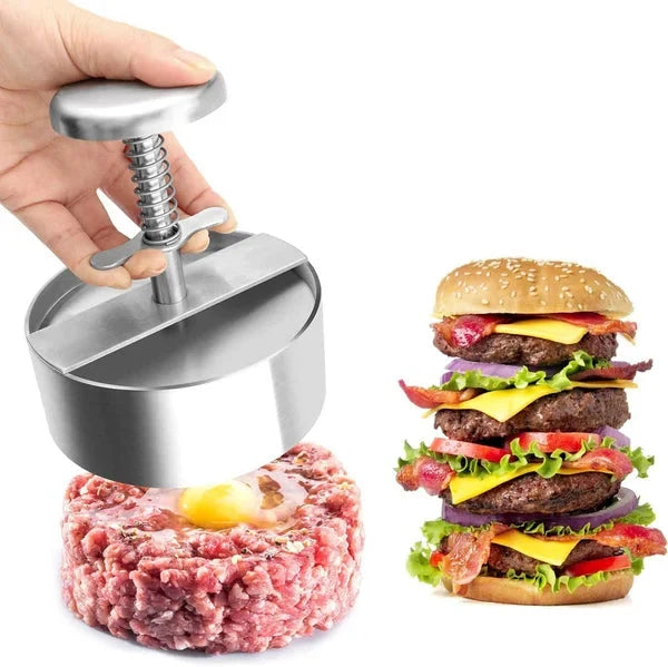 Hamburger Patty Press Stainless Steel Non-Stick Dishwasher-Safe