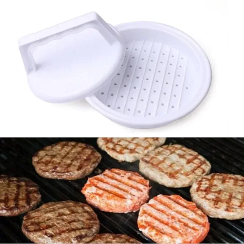 Hamburger Press 4-Patty Adjustable Thickness Dishwasher Safe