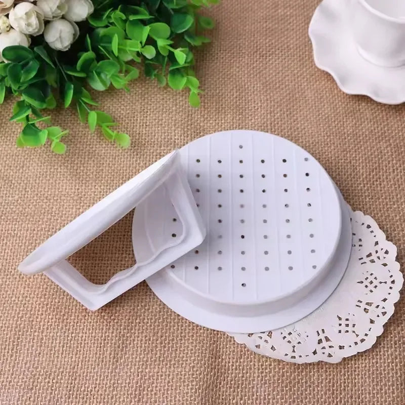 Hamburger Press 4-Patty Adjustable Thickness Dishwasher Safe