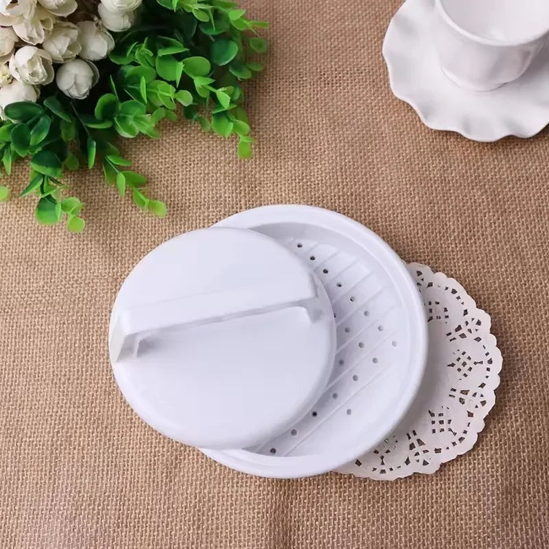 Hamburger Press 4-Patty Adjustable Thickness Dishwasher Safe