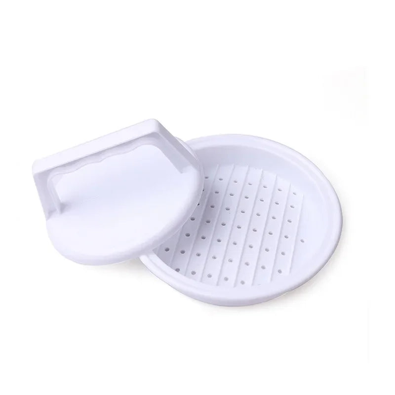 Hamburger Press 4-Patty Adjustable Thickness Dishwasher Safe