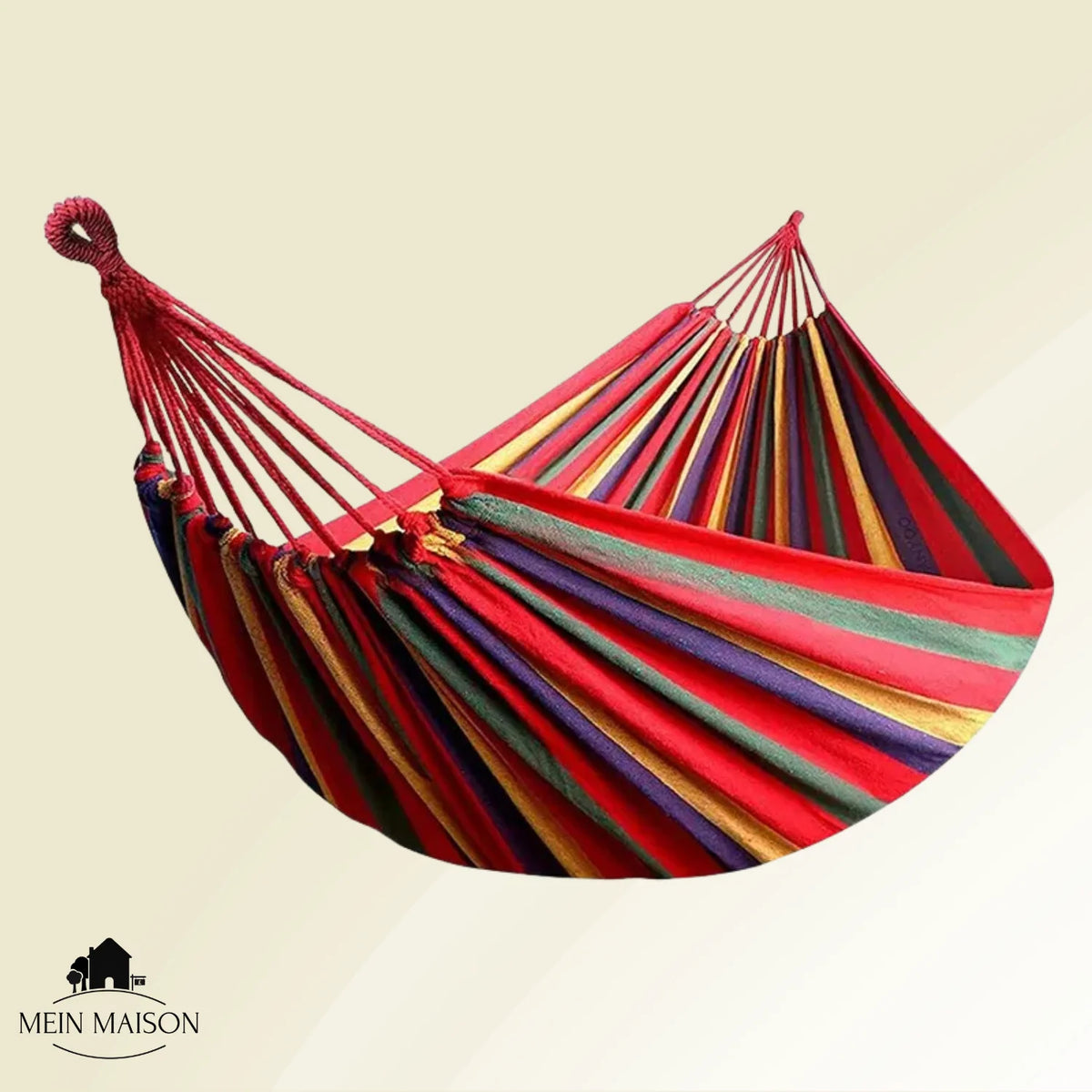 Hammock Cotton Canvas 441 Lb Capacity With Carrying Bag