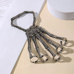 Hand Chain Bracelet Skeleton Design Flexible Links