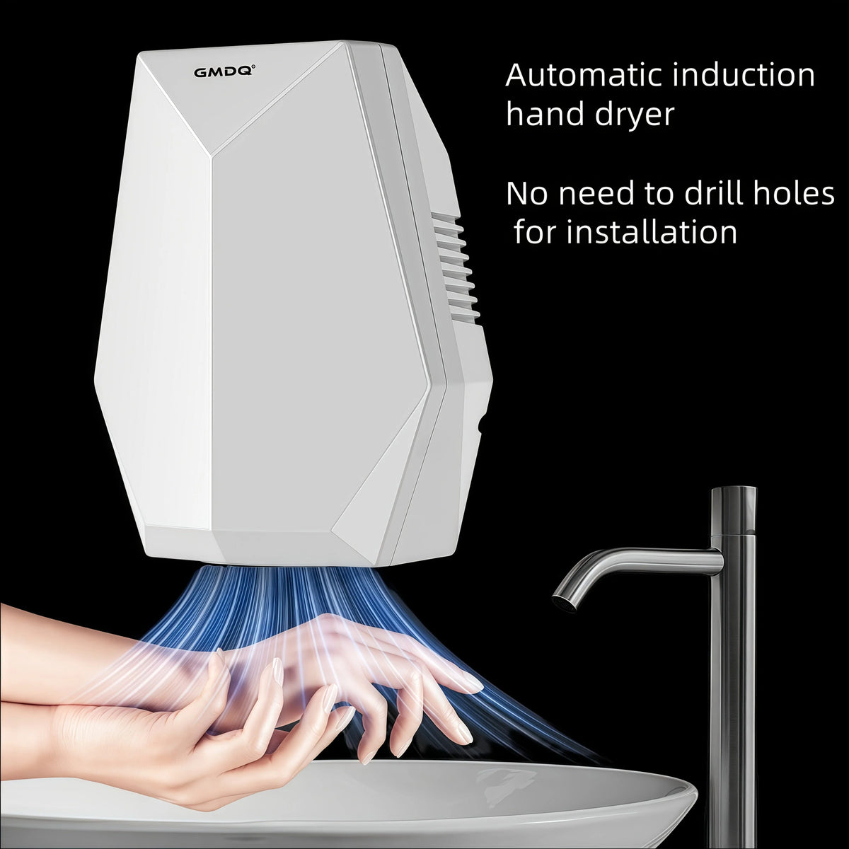 Hand Dryer Motion-Activated 1000W Quick-Dry