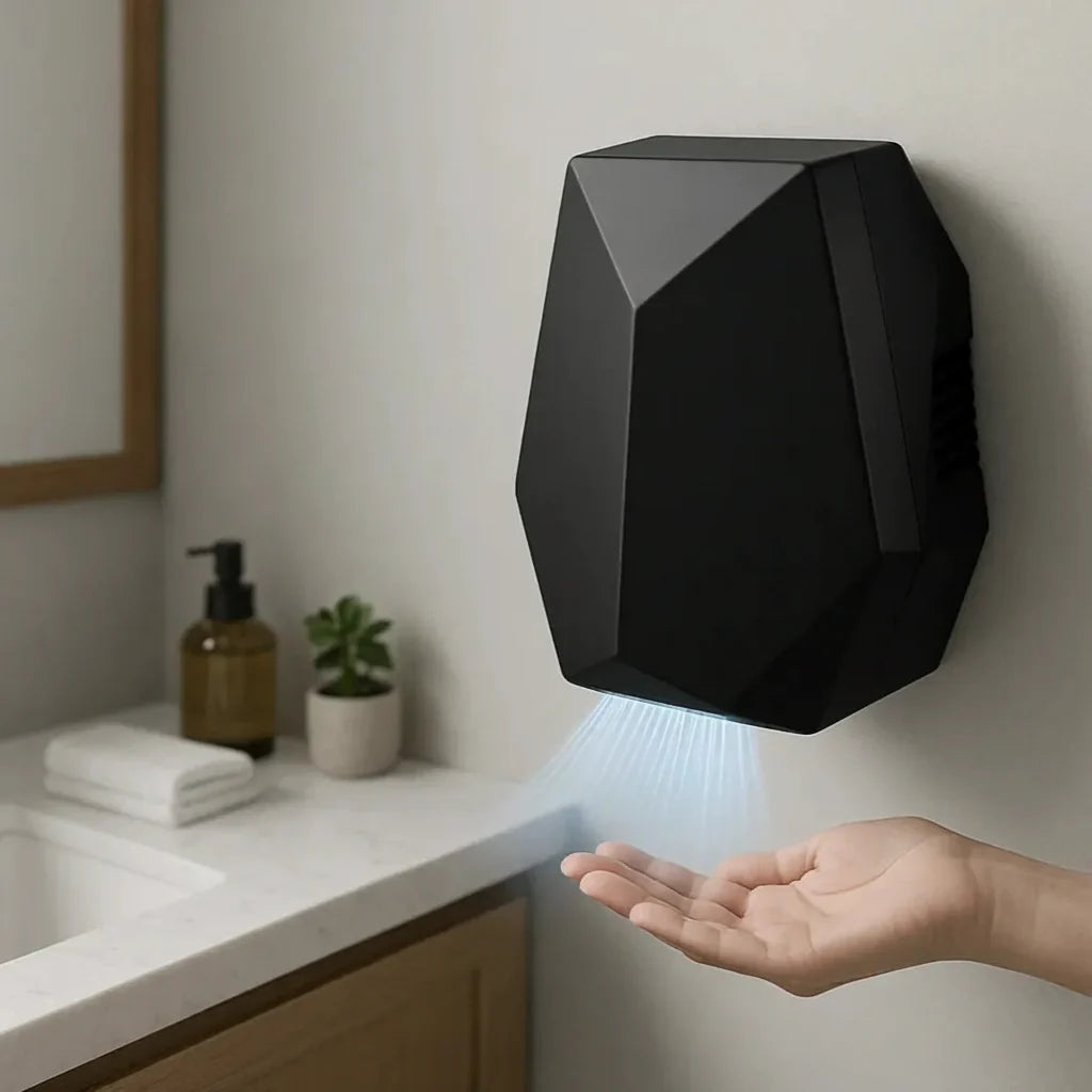 Hand Dryer Motion-Activated Fast-Drying Compact Wall-Mountable