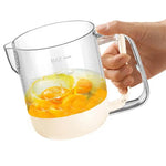 Hand Egg Mixer Manual Stainless Steel Battery-Free