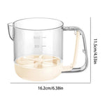 Hand Egg Mixer Manual Stainless Steel Battery-Free