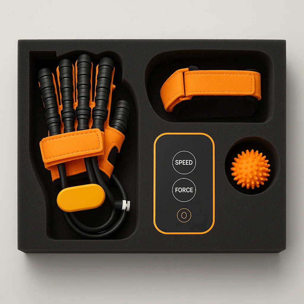 Hand Exerciser Adjustable Air-Assisted Rechargeable Controller