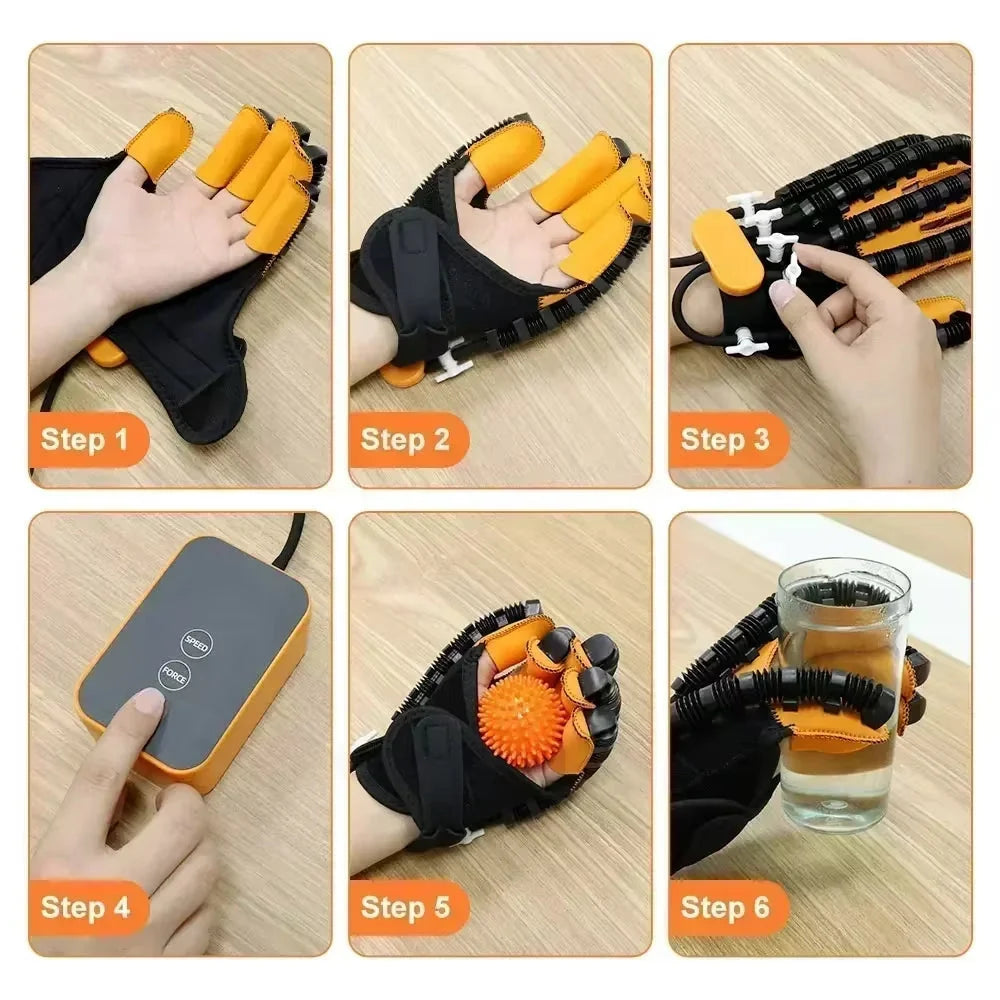 Hand Exerciser Adjustable Air-Assisted Rechargeable Controller
