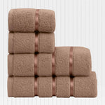 Hand & Face Towel Set 4-Piece Cotton Quick-Drying