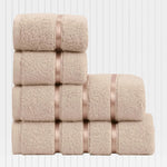 Hand & Face Towel Set 4-Piece Cotton Quick-Drying