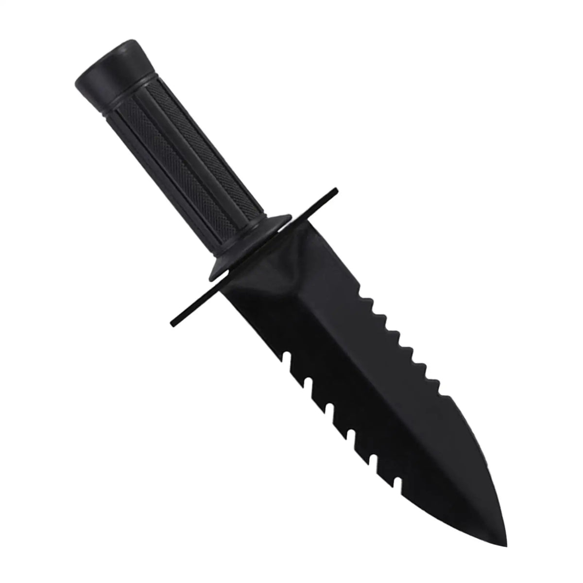 Hand Garden Shovel Serrated Iron Blade & Anti-Slip Handle