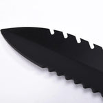Hand Garden Shovel Serrated Iron Blade & Anti-Slip Handle