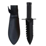 Hand Garden Shovel Serrated Iron Blade & Anti-Slip Handle