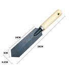 Hand Garden Shovel Serrated Iron Blade & Anti-Slip Handle