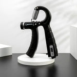 Hand Gripper Adjustable Resistance 11–132 lb Compact & Portable