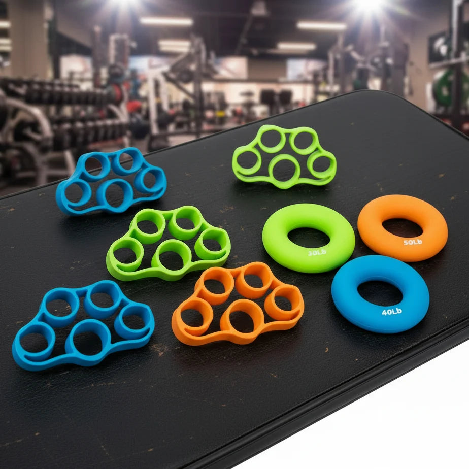 Hand Strengthener Set Grip & Finger Training 6-Piece