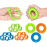 Hand Strengthener Set Grip & Finger Training 6-Piece