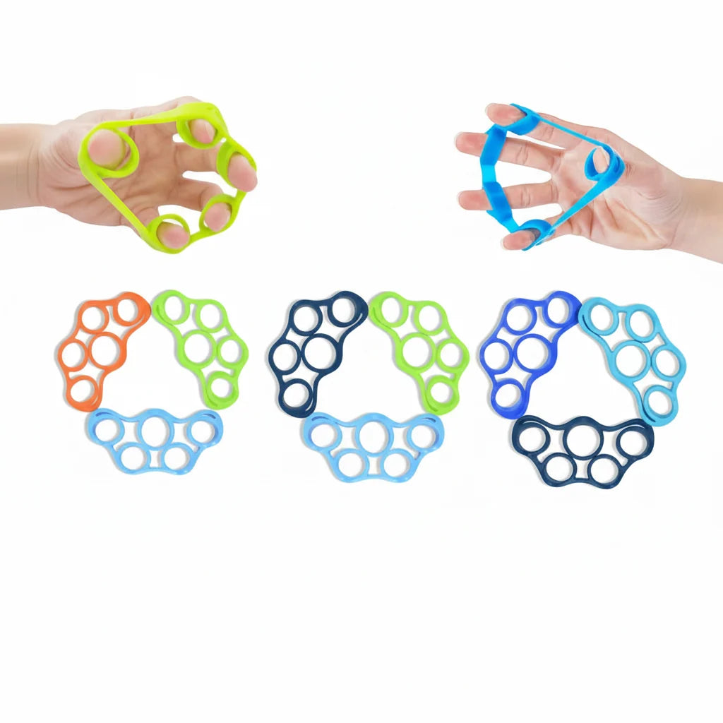 Hand Strengthener Set Grip & Finger Training 6-Piece