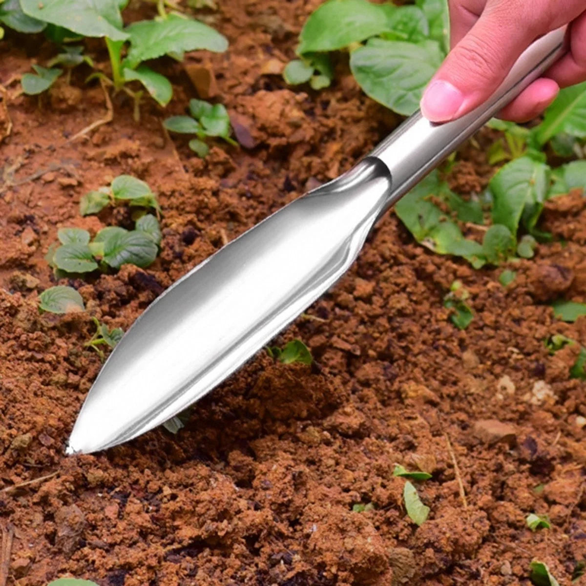 Hand Trowel Ergonomic Heavy-Duty Stainless Steel