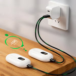 Hand Warmers Rechargeable Magnetic Set of 2 With LED Display