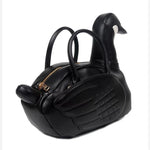 Handbag Duck-Shaped Faux Leather Spacious Interior
