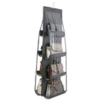 Handbag Organizer Double-Sided Clear Compartments Space-Saving