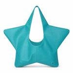Handbag Star-Shaped Synthetic Leather Spacious Interior