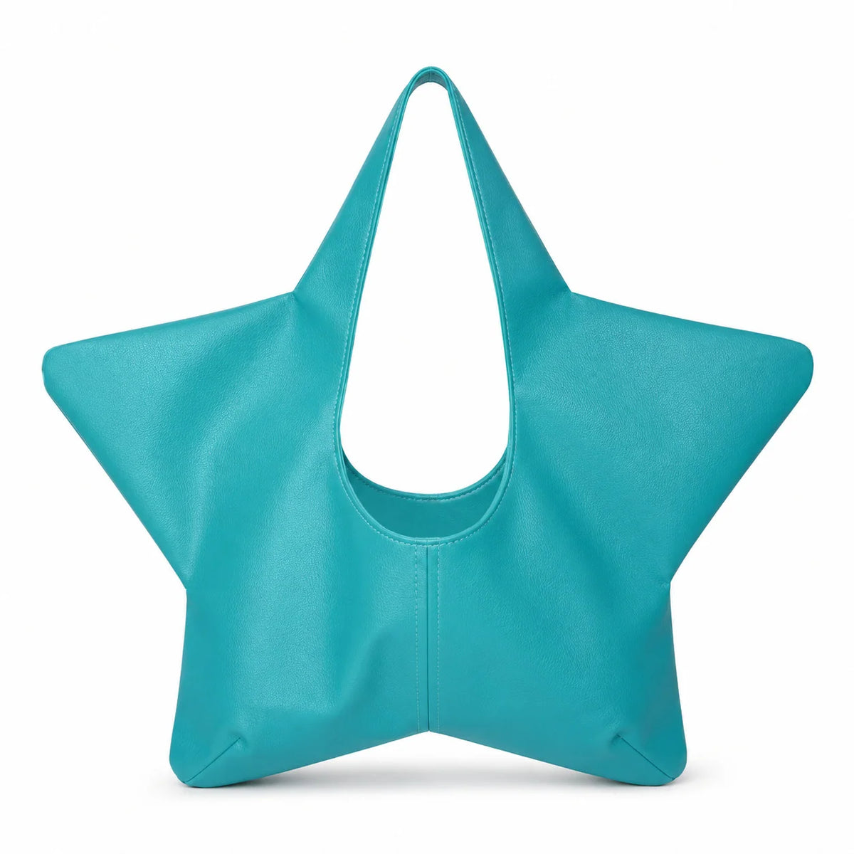 Handbag Star-Shaped Synthetic Leather Spacious Interior