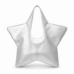 Handbag Star-Shaped Synthetic Leather Spacious Interior