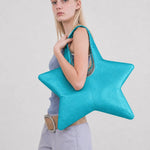 Handbag Star-Shaped Synthetic Leather Spacious Interior