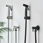 Handheld Bidet Sprayer Adjustable Water Flow Tool-Free Wall Mount