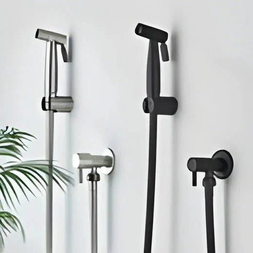 Handheld Bidet Sprayer Adjustable Water Flow Tool-Free Wall Mount