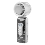 Handheld Fan Foldable Digital LED USB Rechargeable