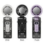 Handheld Fan Foldable Digital LED USB Rechargeable