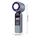 Handheld Fan Rechargeable Built-In Cooling Plate