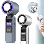 Handheld Fan Rechargeable Built-In Cooling Plate
