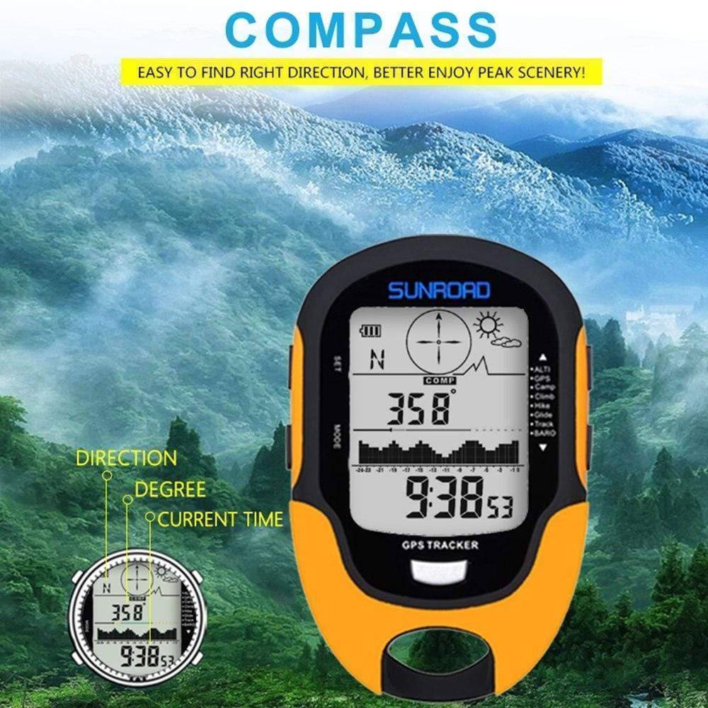 Handheld GPS Altimeter 4-In-1 Swiss Sensor