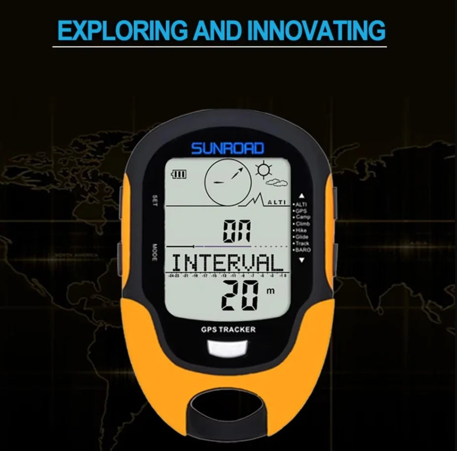 Handheld GPS Altimeter 4-In-1 Swiss Sensor
