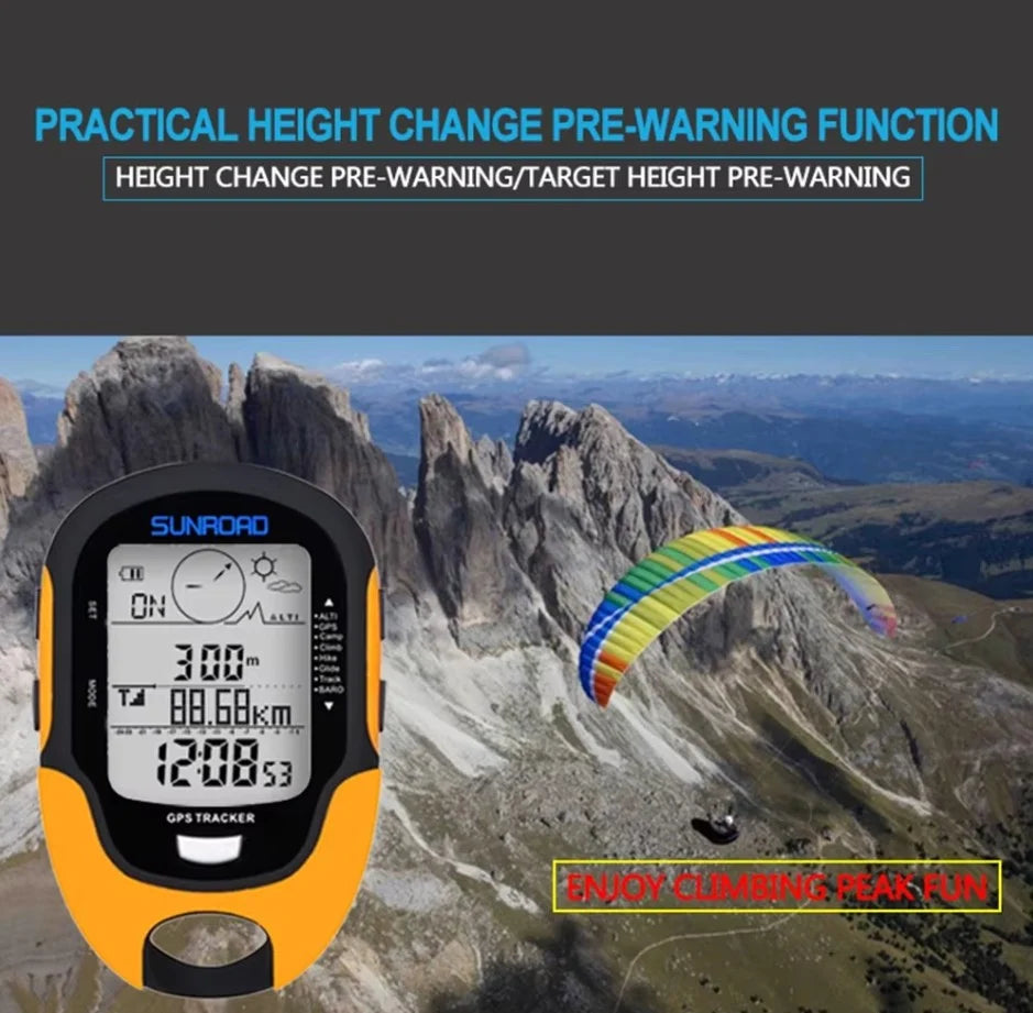 Handheld GPS Altimeter 4-In-1 Swiss Sensor