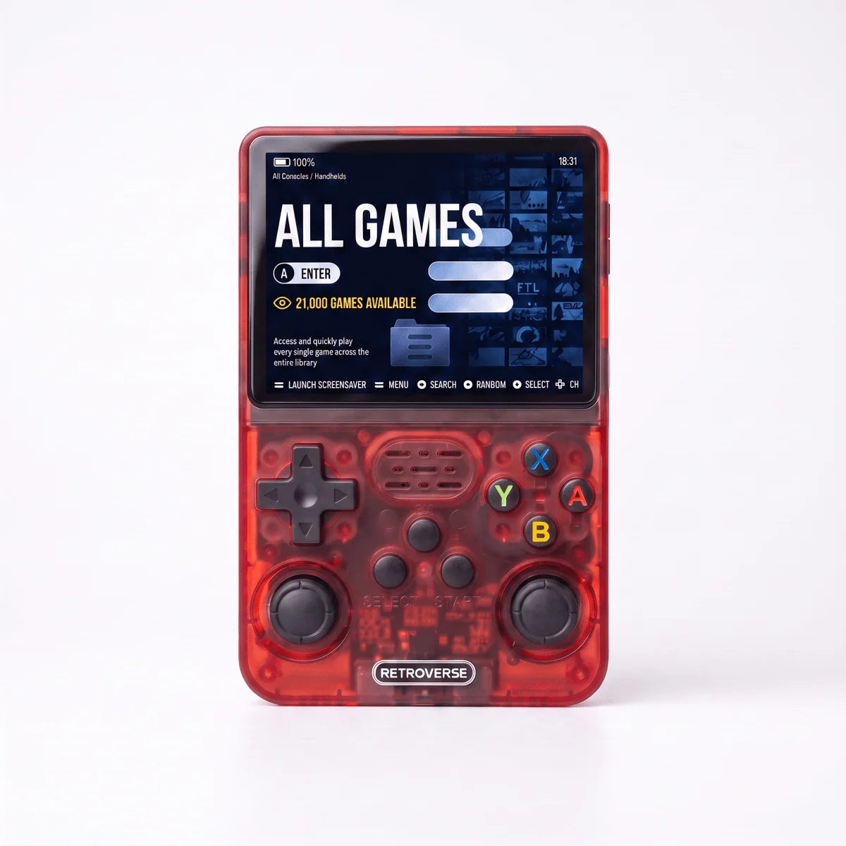 Handheld Game Console Retro Gaming 64GB Storage